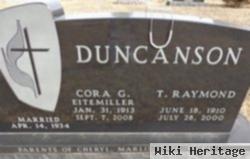 Cora G Eitemiller Duncanson