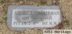 Archie E. Zimmerman