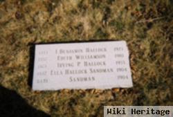 Edith Williamson Hallock