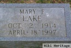 Mary F Lake