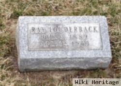 Ray Louderback