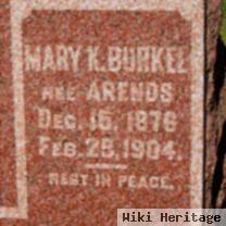 Mary Arends Burkel