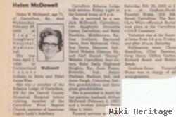 Helen Wise Mcdowell