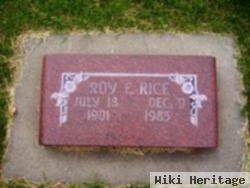 Roy Edward Rice