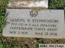 Pvt Samuel David Stephenson