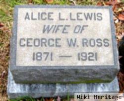 Alice L. Lewis Ross