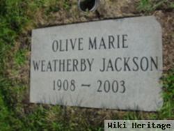 Olive Marie Weatherby Jackson