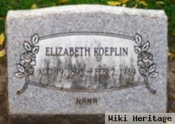 Elizabeth "nana" Meyers Koeplin