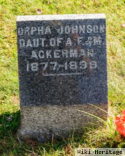 Orpha Ackerman Johnson