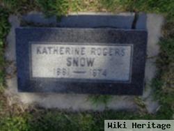 Katherine Josephine Rogers Snow