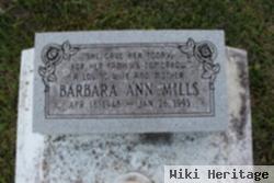 Barbara Ann Mills