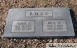 Frank E. Ross