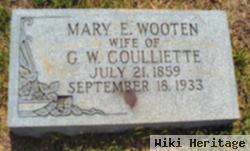 Mary E. Wooten Coulliette