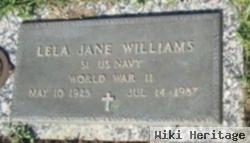 Lela Jane Williams