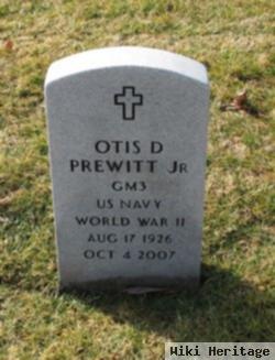 Otis D. Prewitt, Jr