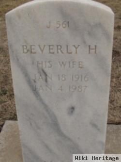 Beverly H Keegan