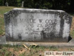 Maude "woolverton" Cole