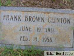 Frank Brown Clinton