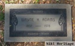 Hobson Wayne "wayne" Adams