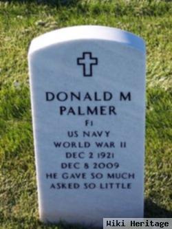 Donald M Palmer