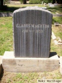 Gladys W Merton