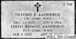 Edith Bryant "edie" Greenleaf Aanderud