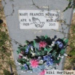 Mary Frances Mcnair Norman