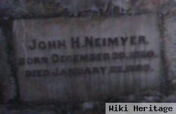 John H Neimyer
