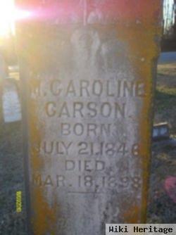 Margaret Caroline Carson