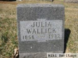 Julia Josephine Neville Wallick