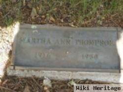 Martha Ann Thompson