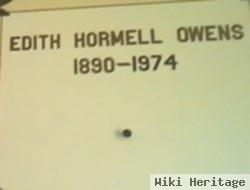 Edith H Hormell Owens