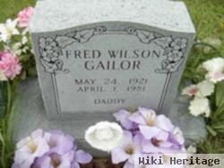 Fred Wilson Gailor