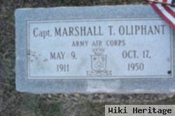 Capt Marshall Thomas Oliphant