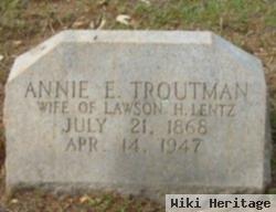 Annie Eugenia Troutman Lentz