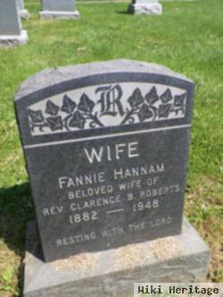 Fannie Hannam Roberts