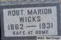 Robert Marion Wicks