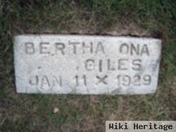 Bertha Ona Giles