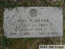 Paul P Meyer