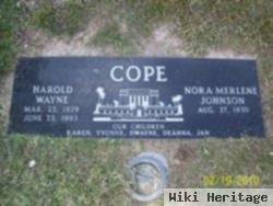 Harold Wayne Cope