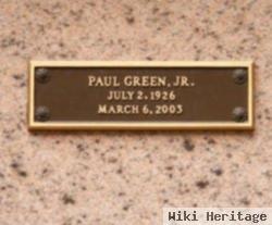 Paul Green, Jr