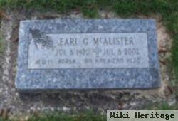 Earl Grover Mcalister