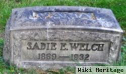 Sadie E Welch