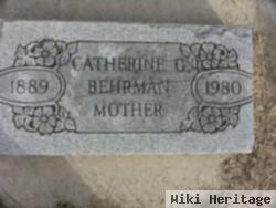 Catherine G. Schwerdt Behrman