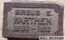 Birgus E Warthen