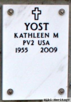 Kathleen M Yost