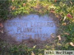 Dorothy Leonard Plunkett