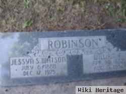 Jessyn S Watson Robinson