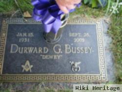 Durward G "dewey" Bussey