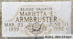 Marietta E. Bundy Armbruster